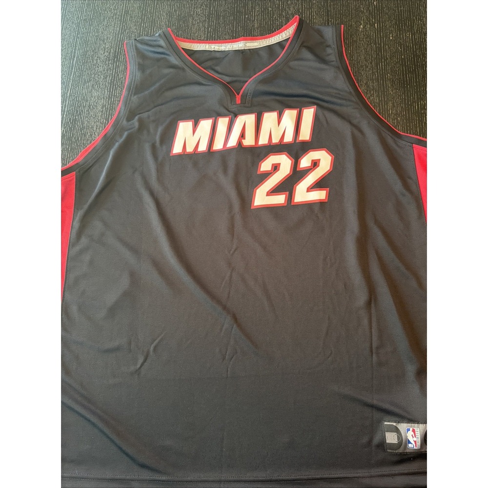 Fanatics Miami Heat Jimmy Butler NBA Finals Jersey Mens 3XL Black 22